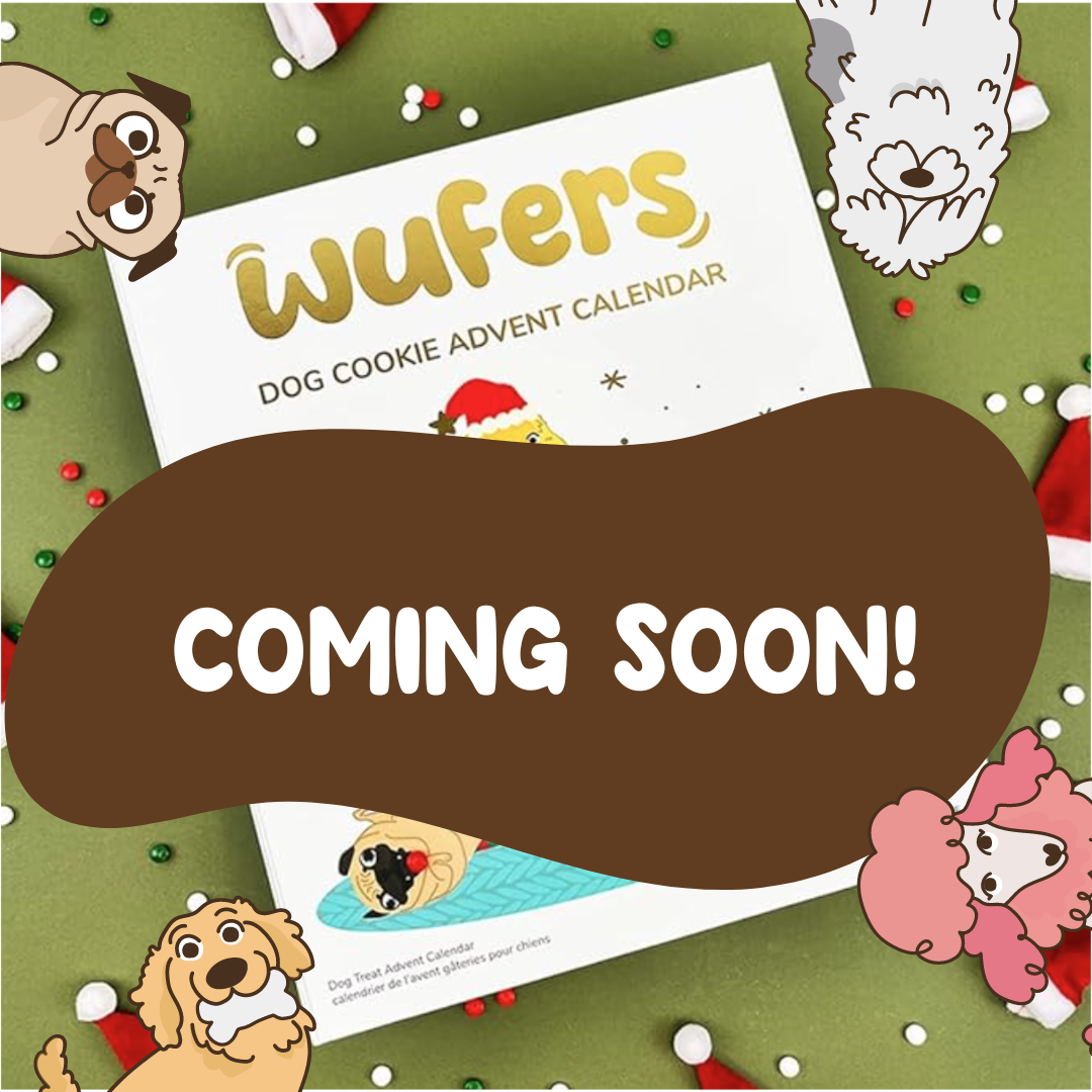 Wufers Advent Calendar for Dogs Handmade HandDecorated Dog Treats