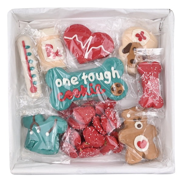 Wufers Get Well Soon Gift for Dogs Cookie Box
