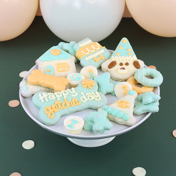 Wufers Gotcha Day Gift for Dogs Cookie Box