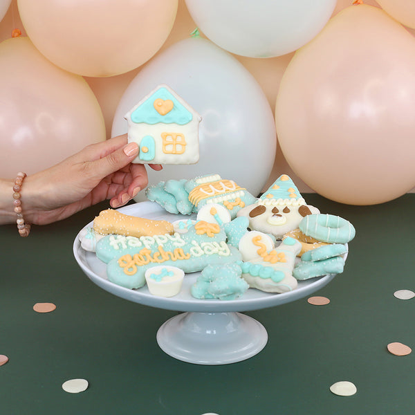 Wufers Gotcha Day Gift for Dogs Cookie Box