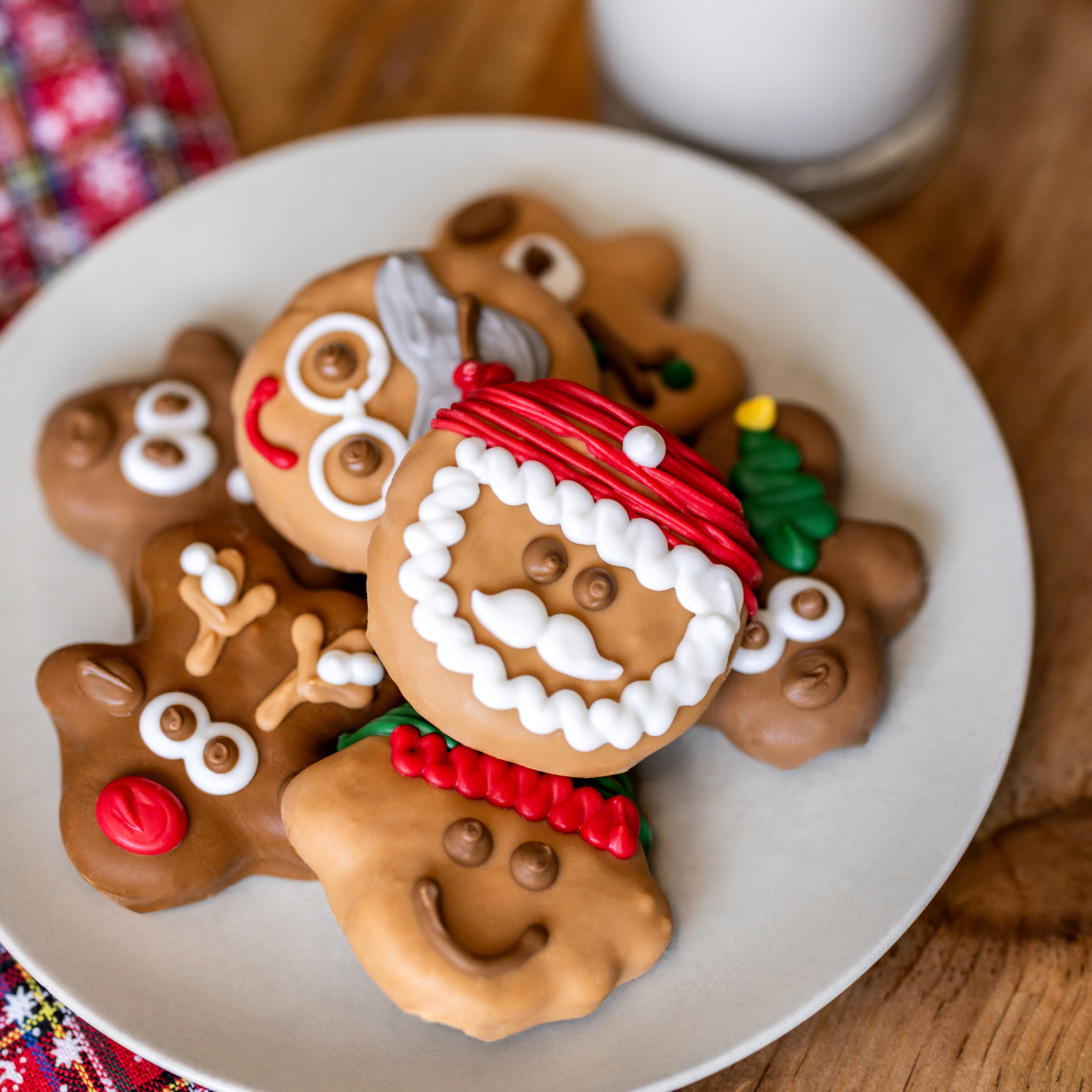 Wufers Giftable 12-Day Advent Santa's Silly Crew Cookie Box (12pk Wufers Giftable 12-Day Advent Santa's Silly Crew Cookie Box (12pk