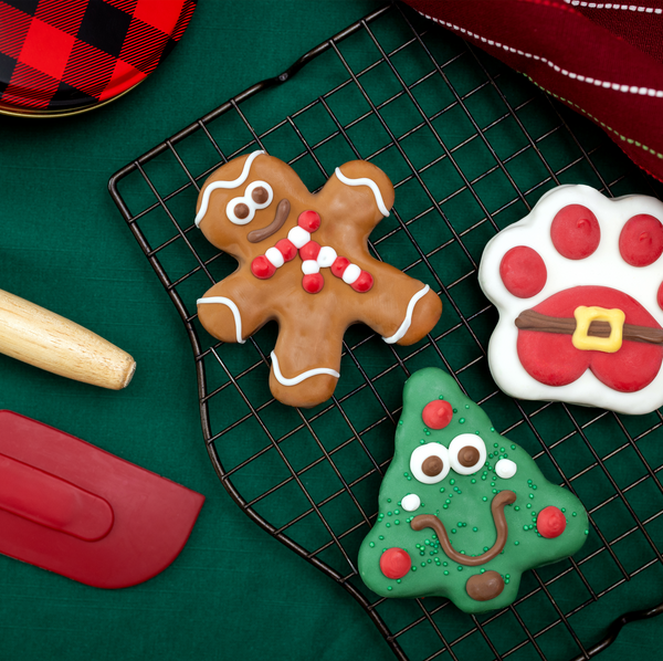 Wufers Christmas Dog Cookie Box