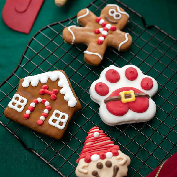 Wufers Christmas Dog Cookie Box