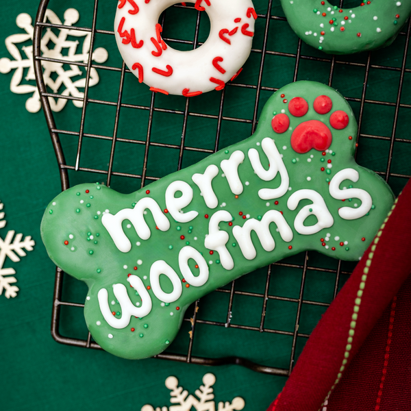 Wufers Christmas Dog Cookie Box
