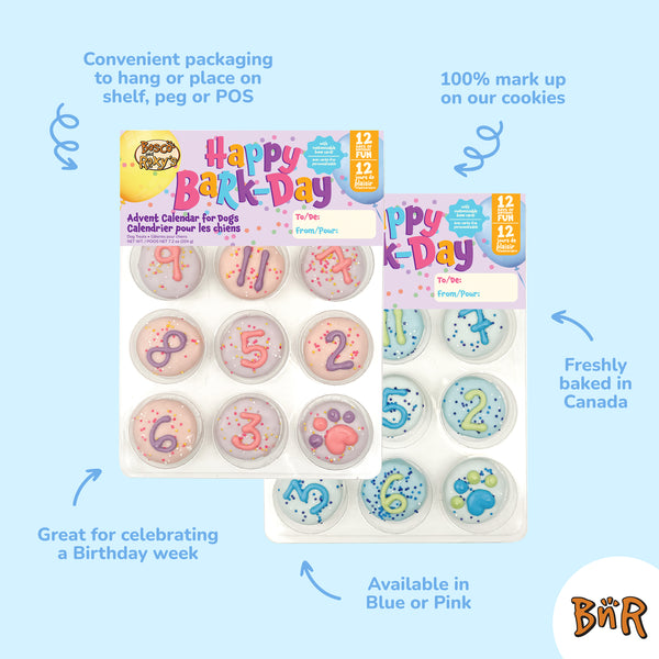 Blue | Happy Barkday 12-Day Advent Calendar