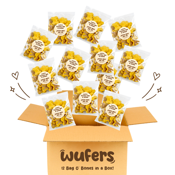 Yellow Box O' Endless Bones - 12 Bags in a Box