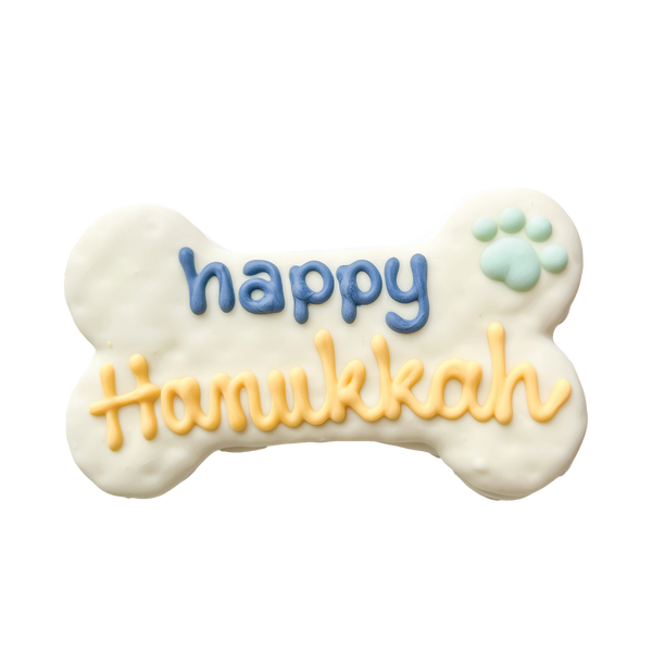 Happy Hanukkah 6” Bone