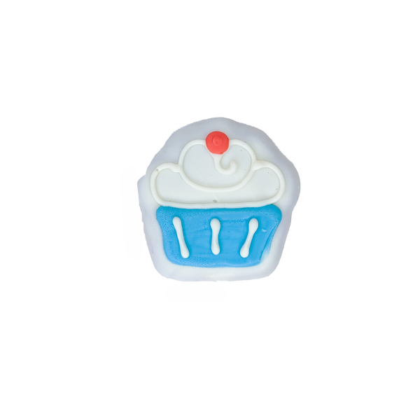 Blue Birthday Cupcake