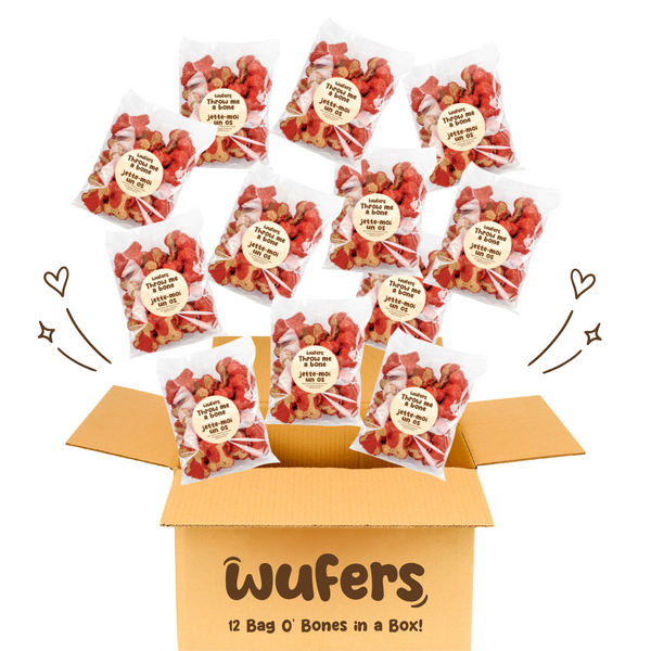 Red Box O' Endless Bones - 12 Bags in a Box