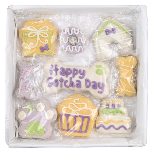 Wufers Gotcha Day Dog Cookie Box