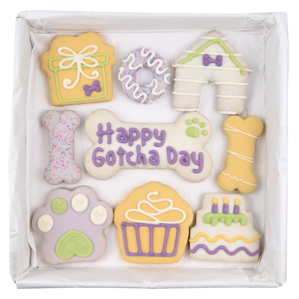 Wufers Gotcha Day Dog Cookie Box