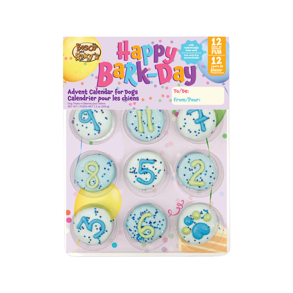Blue | Happy Barkday 12-Day Advent Calendar