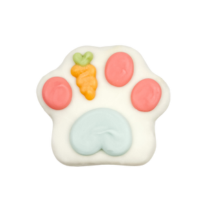 carrot paw cookie for dogs