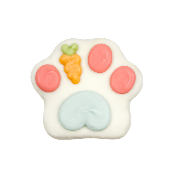 carrot paw cookie for dogs