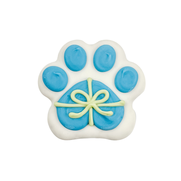Blue Present Paw