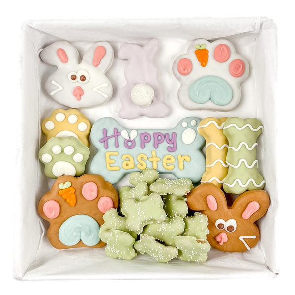 Wufers Easter Spring Gifts for Dogs Cookie Box