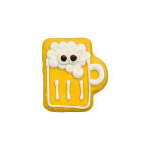 Yellow Beer mug cookie