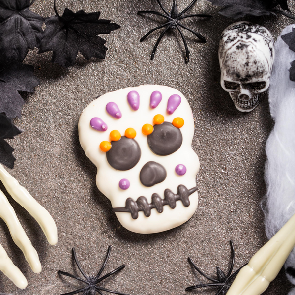 Violet Sorta Sweet, Sorta Spooky Skull