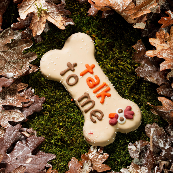 Wufers Fall Dog Cookie Box