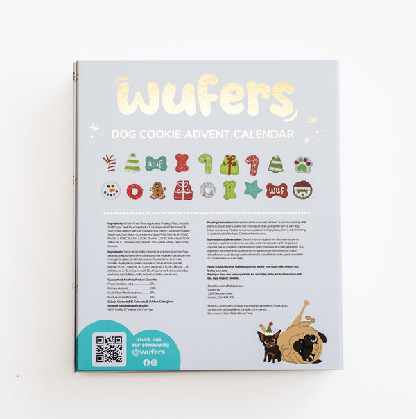 Dog Advent Calendar | Handmade & Locally Sourced Wufers Advent Calendar for Dogs