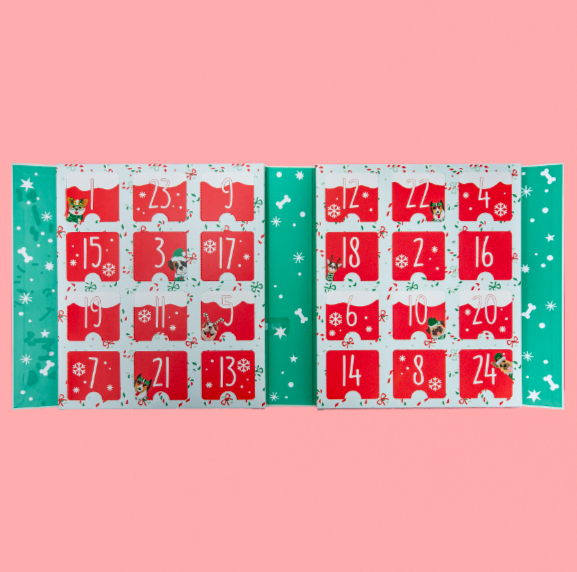 Wufers Singing Advent Calendar for Dogs | Handmade & Locally Sourced Wufers Advent Calendar for Dogs