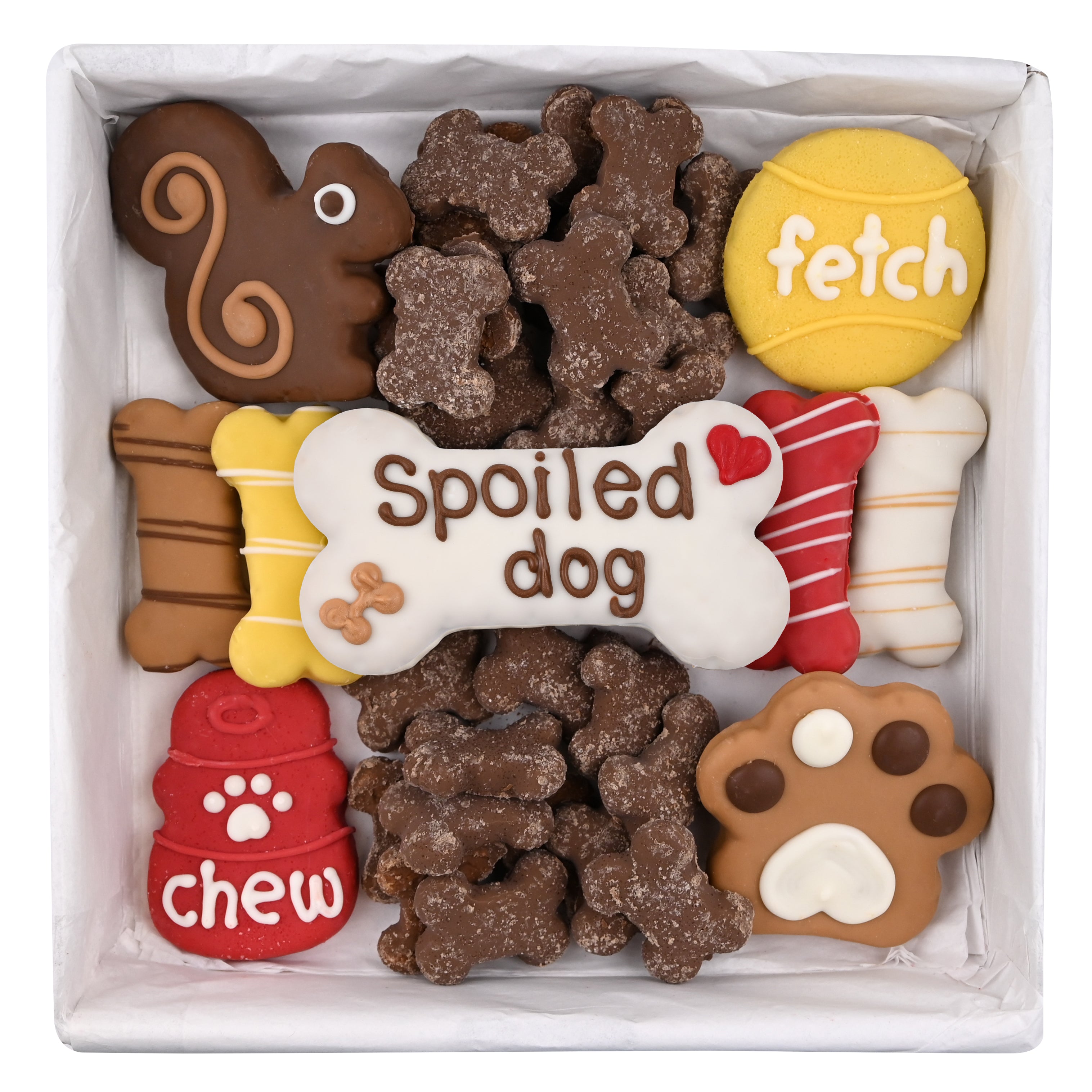 Wufers Spoiled Dog Cookie Box Gifts for Dogs - Main Image