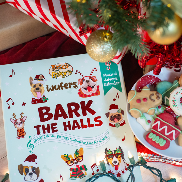 Wufers Singing Advent Calendar for Dogs | Handmade & Locally Sourced Wufers Advent Calendar for Dogs