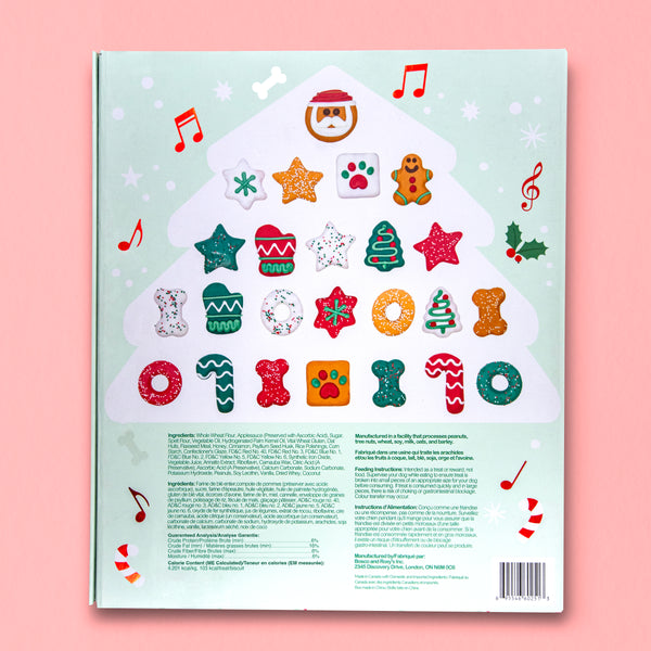 Wufers Singing Advent Calendar for Dogs | Handmade & Locally Sourced Wufers Advent Calendar for Dogs